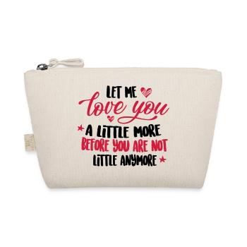 Love a little - Bio-Täschchen - Natur - Vorne
