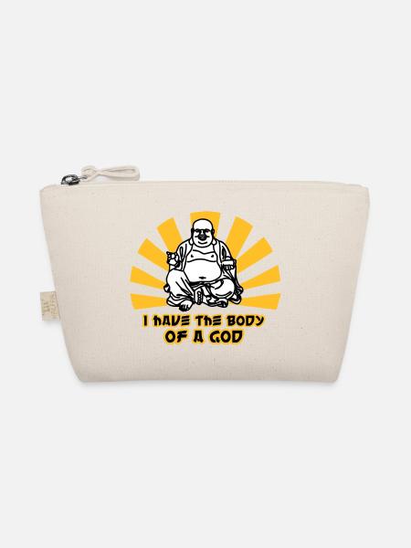 i have the body of a god - Organic Pouch - nature - Front