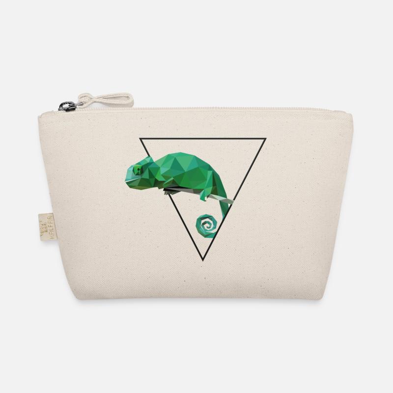 Chamäleon Chamaeleon Cham Organic Pouch
