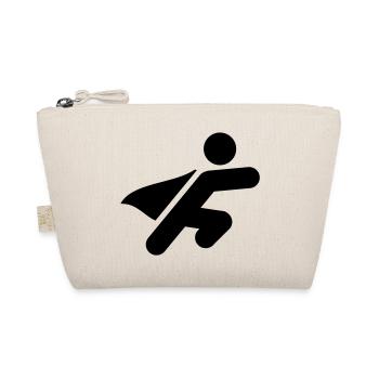 Superhero Symbol - Bio-Täschchen - Natur - Vorne