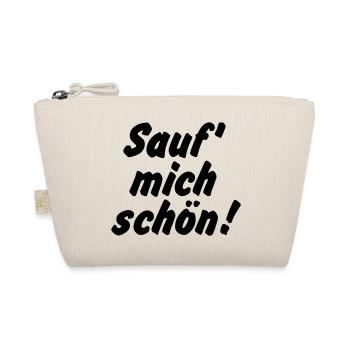 Sauf mich schön - Organic Pouch - nature - Front