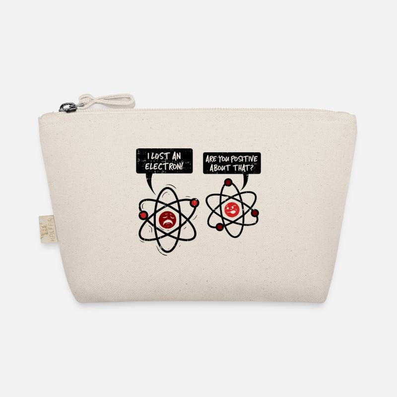 LUSTIGER ATOM WITZ | ELEKTRON STUDENT NERD GEEK Bio-Täschchen