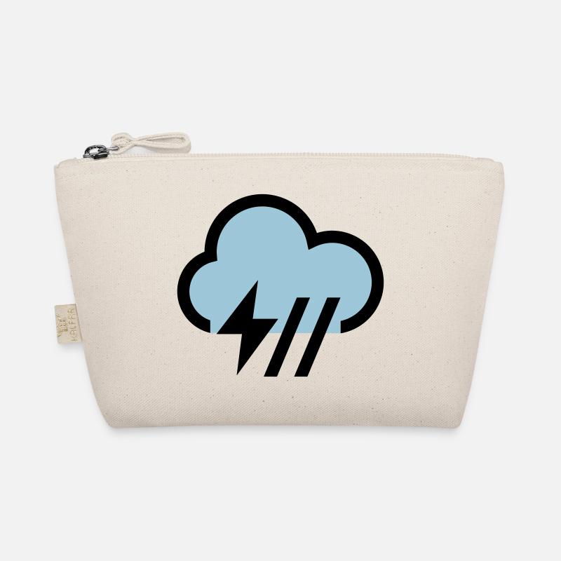 Tempête, icône de nuage d'orage, icône Trousse biologique