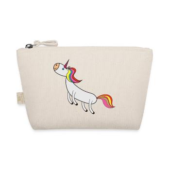 Einhorn - Bio-Täschchen - Natur - Vorne