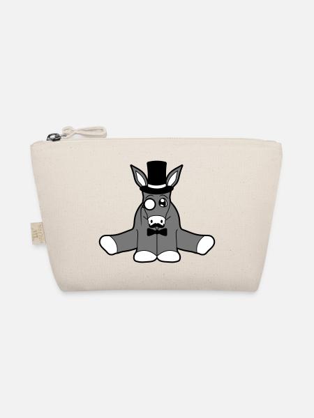 riche monsieur monsieur moustache moustache mono - Trousse biologique - nature - Devant