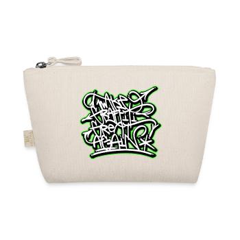make graffiti great again sprayer geschenk - Bio-Täschchen - Natur - Vorne