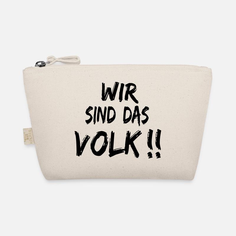 Wir sind das Volk - Bio-Täschchen - Natur