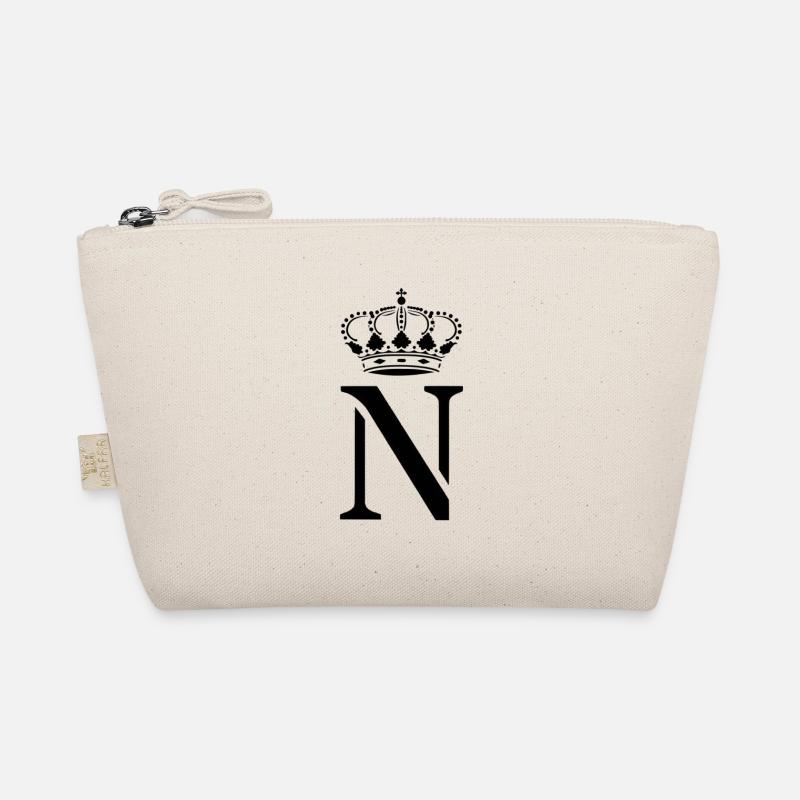 Crowned N Organic Pouch