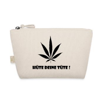 Sac kiff en chanvre de cannabis - Trousse biologique - nature - Devant