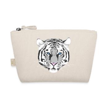 weißer Tiger - Bio-Täschchen - Natur - Vorne