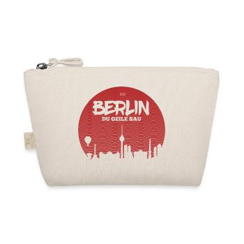 Berlin du geile sau - Bio-Täschchen - Natur - Vorne
