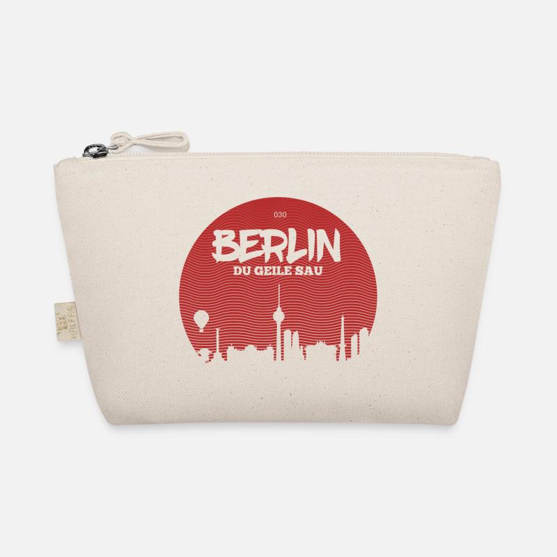 Berlin du geile sau - Bio-Täschchen - Natur