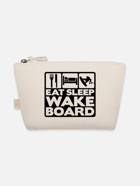 eat sleep wakeboard 01 - Trousse biologique - nature - Devant