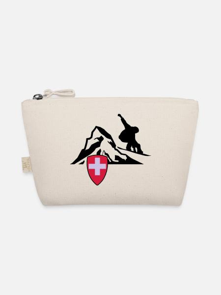 matterhorn zermatt Switzerland - Organic Pouch - nature - Front