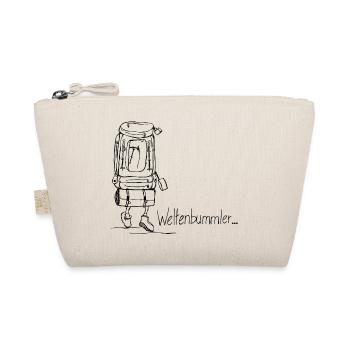 Globetrotter, travel - Organic Pouch - nature - Front