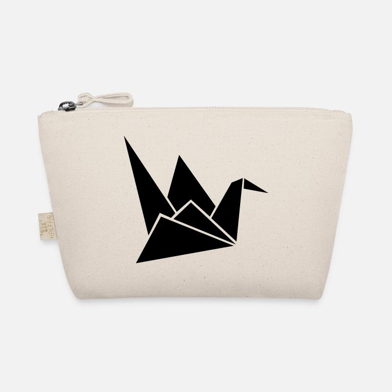 origami crane Organic Pouch