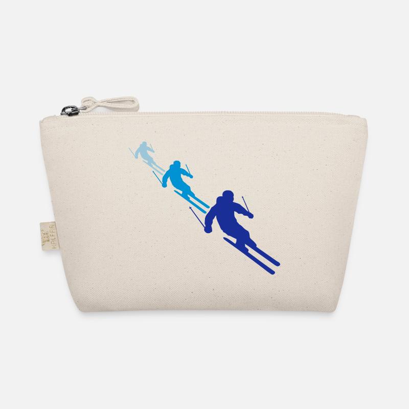 team pattern crew 3 many friends rowing ski Organic Pouch