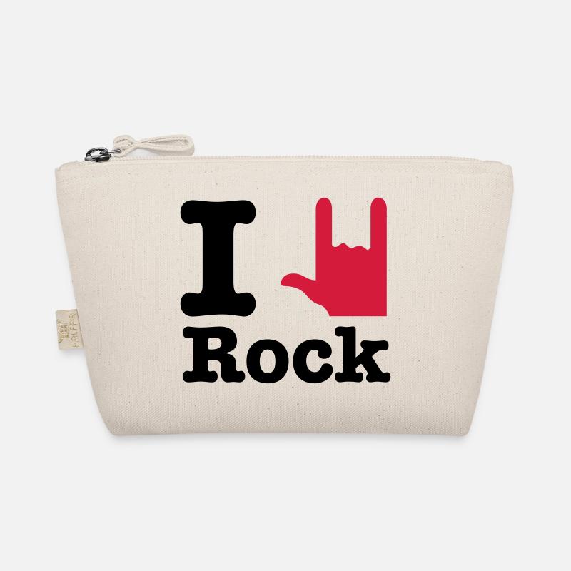 i love rock Organic Pouch