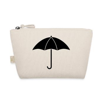 Umbrella grubby weather rain weather gift - Organic Pouch - nature - Front