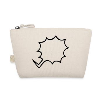 speech bubble - Organic Pouch - nature - Front