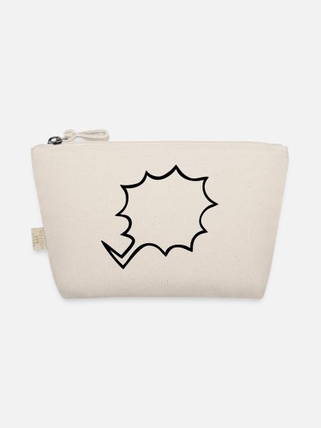 speech bubble - Organic Pouch - nature - Front
