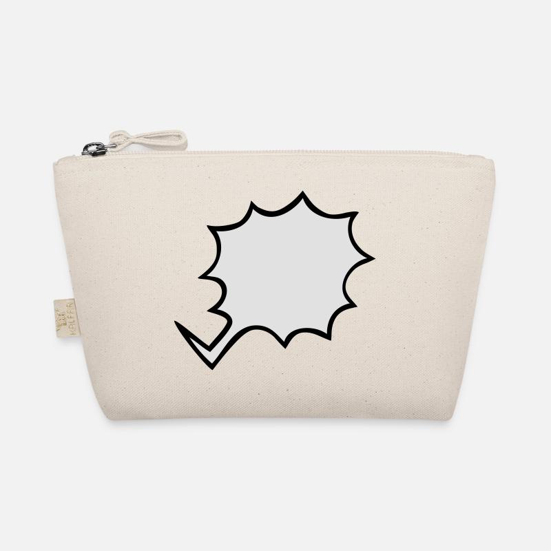 speech bubble Organic Pouch