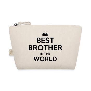 best brother in the world - Bio-Täschchen - Natur - Vorne