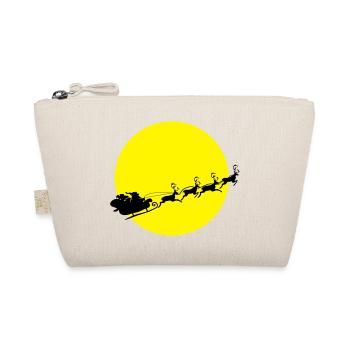 Père Noël dans une Pleine Lune - Trousse biologique - nature - Devant