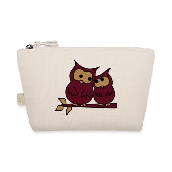 hiboux d'amour - Trousse biologique - nature - Devant