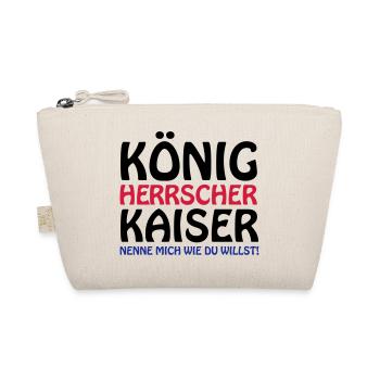 koenig_kaiser3 - Bio-Täschchen - Natur - Vorne