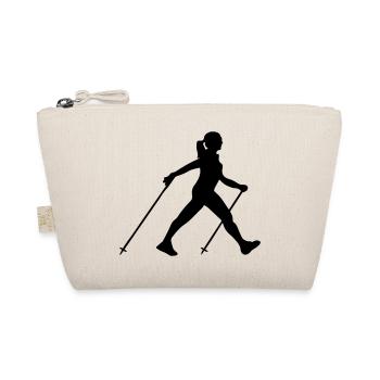 Nordic walking - Bio-Täschchen - Natur - Vorne