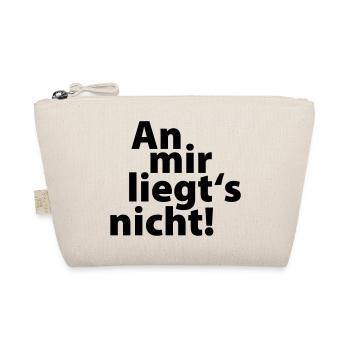 an mir liegts nicht - Bio-Täschchen - Natur - Vorne