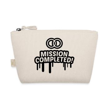 Mission marriage successfully met 1.3c. - Organic Pouch - nature - Front