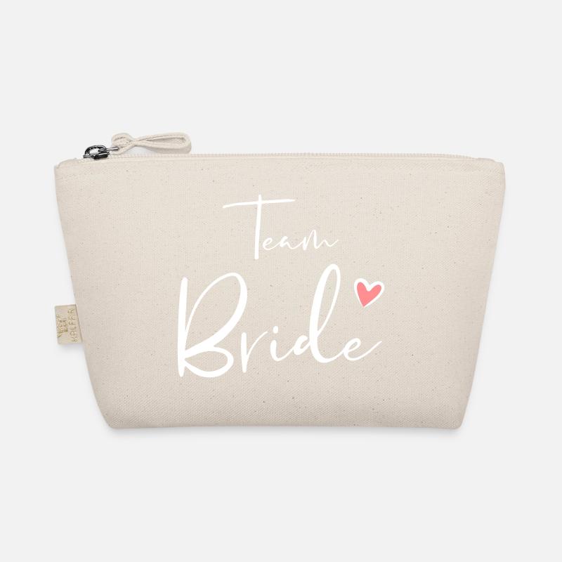 Team Bride Herz Junggesellinnenabschied Geschenk Trousse biologique