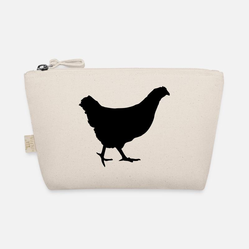 Laufende Huhn Henne Bio-Täschchen