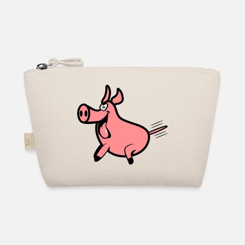 Schwein freude Bio-Täschchen