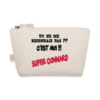 Super connard - Trousse biologique - nature - Devant