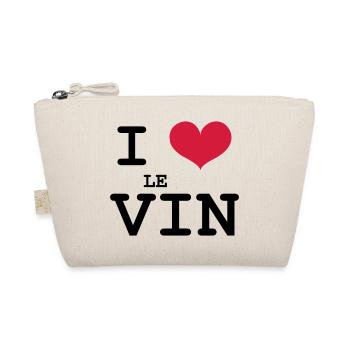 I Love le Vin - Trousse biologique - nature - Devant