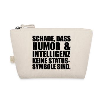 Intelligenz Statussysmbol - Bio-Täschchen - Natur - Vorne