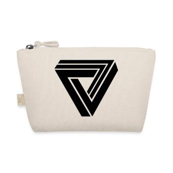 triangle 3d - Organic Pouch - nature - Front