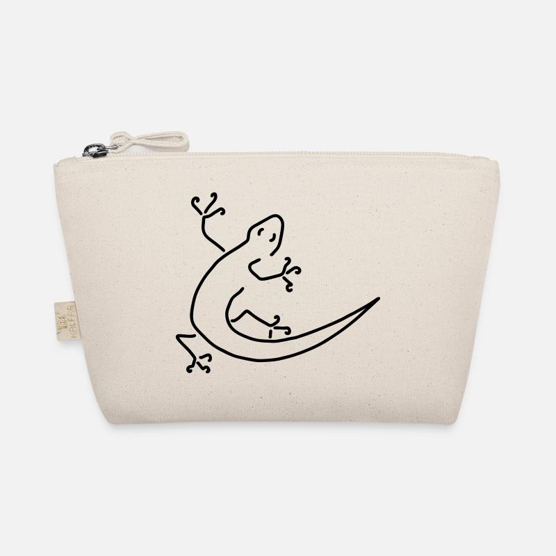 gecko an wand Bio-Täschchen