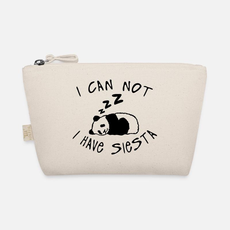 i can not have siesta panda dort citation Organic Pouch