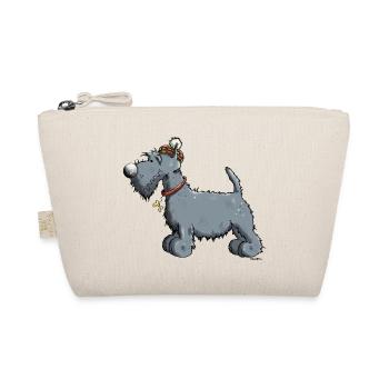 Funny Scottish Terrier - Organic Pouch - nature - Front