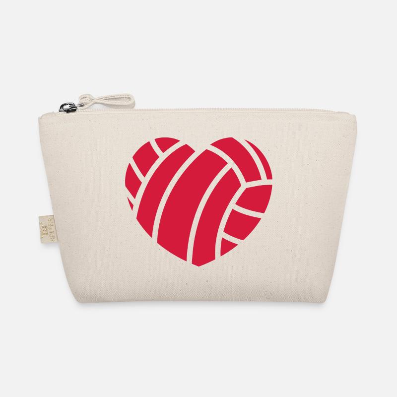 volleyball - Bio-Täschchen - Natur