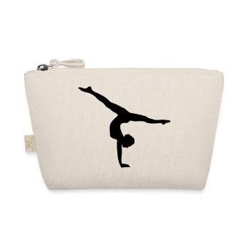 Gymnastic Bodenturnen Kunstturnen Sport turnen - Bio-Täschchen - Natur - Vorne