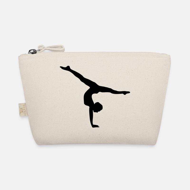 Gymnastic Bodenturnen Kunstturnen Sport turnen - Bio-Täschchen - Natur