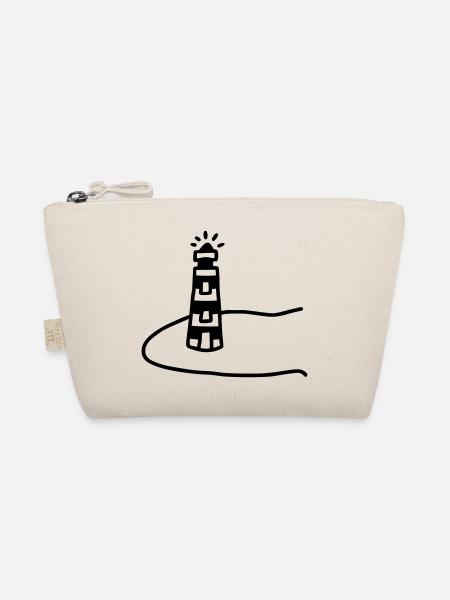 Lighthouse island - Organic Pouch - nature - Front