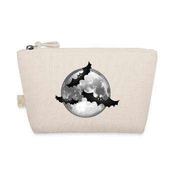 Smiley Bats - Bio-Täschchen - Natur - Vorne