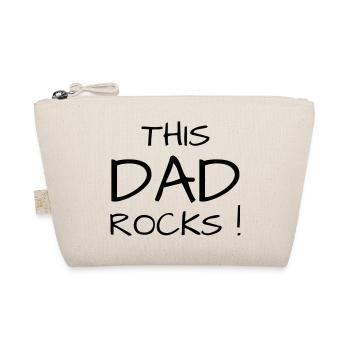 Dad - Daddy - Father's Day - Baby - Birth - Humor - Organic Pouch - nature - Front