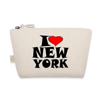 New York - I Love New York - I liebe new york - Bio-Täschchen - Natur - Vorne